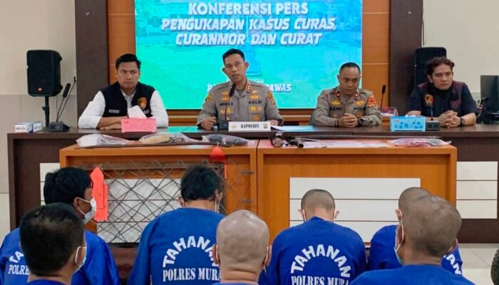 Kapolres Musi Rawas Tegaskan Tidak Ada Ruang Bagi Pelaku Kejahatan 3C, Enam LP Berhasil Diungkap dan Delapan Tersangka Ditangkap