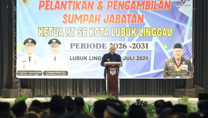 528 Ketua RT Kota Lubuk Linggau Resmi Dilantik, Wali Kota: Insentif Rp1,2 Juta Tak Dikurangi dan Pungli Harus Dihentikan