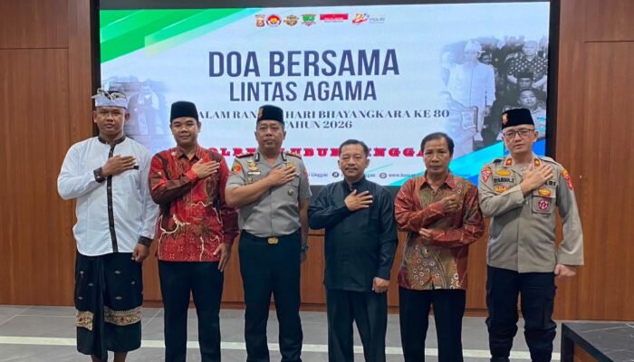 Bukan Sekadar Seremonial, Polres Lubuk Linggau Satukan Doa Demi Kedamaian Negeri
