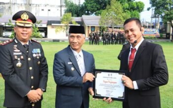 HUT Bhayangkara ke-80, Polres Lubuklinggau Beri Penghargaan Personel Berprestasi dan Mitra Strategis