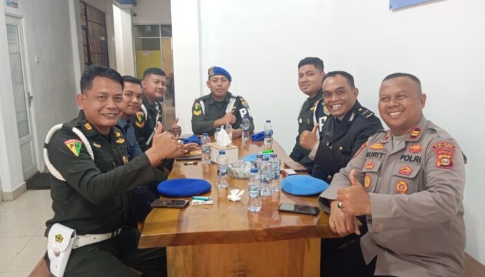 Soliditas TNI-Polri Makin Kokoh, Subdenpom Lubuk Linggau Beri Apresiasi ke Polres di Hari Bhayangkara ke-80