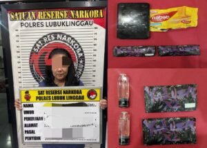 Vape Berisi Etomidate Terbongkar di Lubuk Linggau, Wanita 35 Tahun Ditangkap Satresnarkoba