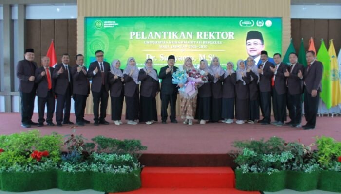 Dr. Susiyanto Resmi Pimpin UM Bengkulu, Siapkan Enam Program Prioritas Menuju Kampus Berdaya Saing Internasional