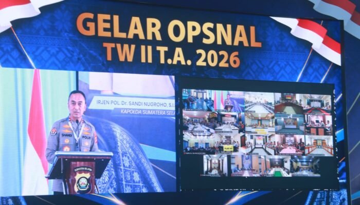 Kapolres Musi Rawas Hadiri Gelar Operasional Triwulan II Polda Sumsel, Perkuat Kinerja dan Sinergi Kepolisian