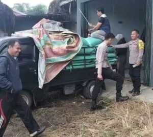 Polres Musi Rawas Dukung Astacita Presiden, Polsek BTS Ulu Dampingi Petani Jual 5,6 Ton Jagung ke Bulog