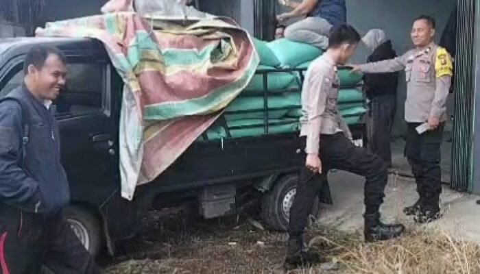 Polres Musi Rawas Dukung Astacita Presiden, Polsek BTS Ulu Dampingi Petani Jual 5,6 Ton Jagung ke Bulog