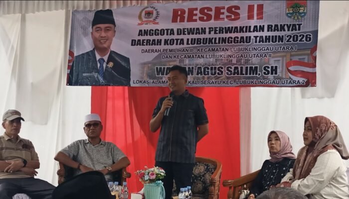 Jaring Aspirasi Warga, Wawan Agus Salim Gelar Reses II DPRD Kota Lubuklinggau 2026, Serap Beragam Usulan Prioritas