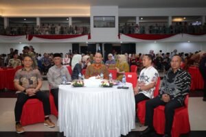 Merah Putih Menyatukan! Kapolres Baru Lubuk Linggau AKBP Catur Erwin Setiawan Bersama Forkopimda Hadiri Resepsi Kenegaraan HUT RI ke-81