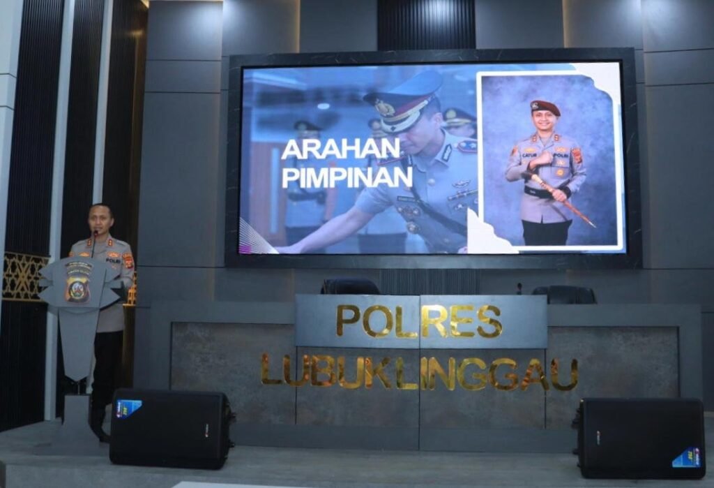 Kapolres Lubuk Linggau AKBP Catur Erwin Setiawan Tekankan Disiplin, Integritas dan Pelayanan Prima