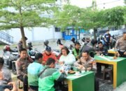 Kapolres Lubuk Linggau Ngopi Bareng Puluhan Ojol, Bangun Kemitraan Jaga Kamtibmas