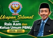 Ketua Dewan Pembina Pusat ASWIN, Aceng Syamsul Hadie mengucapkan: SELAMAT DAN SUKSES kepada KH. Miftachul Akhyar yang terpilih sebagai Rais Aam PBNU dan KH. Abdul Hakim Mahfud yang terpilih sebagai Ketua Umum PBNU masa khidmat 2026–2031