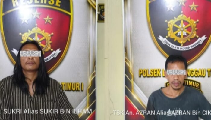 Dua Tersangka Dibekuk! Polsek Lubuk Linggau Timur I Bongkar Komplotan Pencuri Rumah Singgah