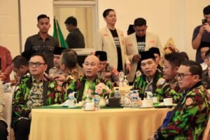 Pemuda Negarawan untuk Sumsel Maju, Kapolres Lubuk Linggau Dampingi Wakapolda Hadiri Pelantikan PDPM dan PC IMM