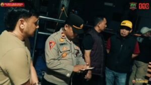 TEMPAT HIBURAN MALAM DI LUBUK LINGGAU DIAWASI, POLRES TEKANKAN IZIN USAHA DAN BERSIH DARI NARKOBA
