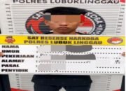 Pesan 6 Butir Ekstasi, Pemuda 18 Tahun Ditangkap Satresnarkoba Polres Lubuk Linggau, Bandar Diburu