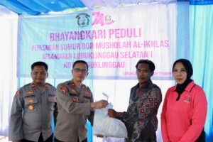 Polres Lubuk Linggau Resmikan Dua Sumur Bor di Kelurahan Rahma, Bantu Warga Hadapi Musim Kemarau