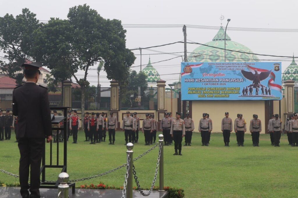 Hari Kesaktian Pancasila 2026, Kapolres Lubuk Linggau: Pancasila Harus Diamalkan dalam Setiap Pengabdian