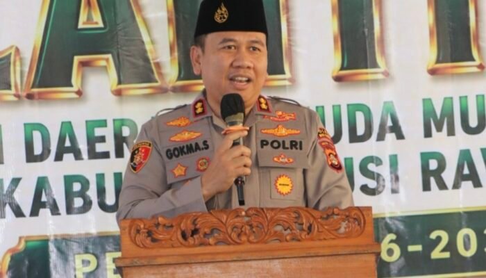 Implementasikan Program Kapolri “Polisi Bersama Masyarakat”, Kapolres Musi Rawas Hadiri Pelantikan Pengurus PDPM