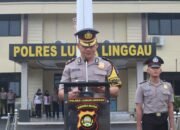Diguyur Hujan, Wakapolres Lubuk Linggau Pimpin Upacara Sumpah Pemuda ke-98 dengan Khidmat