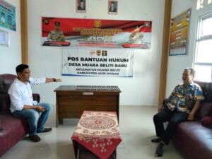 Kades Muara Beliti Baru Dorong Penyelesaian Sengketa Warga Lewat Restorative Justice
