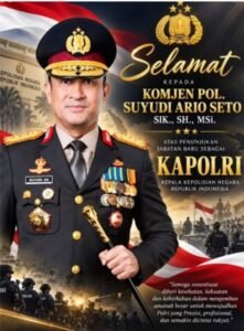 Komjen Suyudi Ario Seto resmi menjadi Kapolri menggantikan Jenderal Listyo Sigit Prabowo